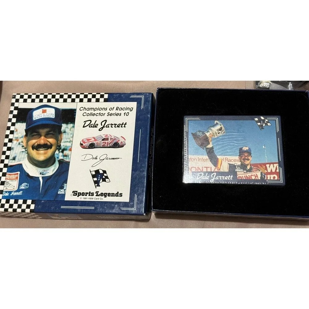 Dale Jarrett Collection Diecast And Cards‎ 9 Pieces New